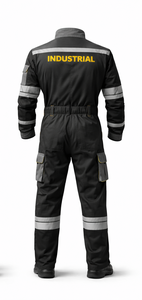 Overol de Alta Visibilidad Impermeable, Uniforme de Trabajo de Talla Grande, Ropa de Seguridad de Poliéster para Hombre, Logotipo Personalizado de Alta Calidad - Product Image 3