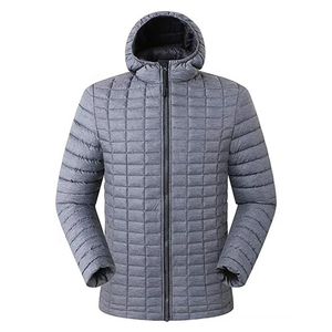Veste coupe-vent décontractée pour hommes, nouveau design, couleur unie, tissu en toile coupe-vent avec fermeture éclair - Product Image 1