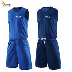 Uniformes de Baloncesto ACTI SPORTS Personalizados, Transpirables, Sin Mangas, 100% Poliéster de Secado Rápido, Alta Calidad, Superventas - Product Image 1
