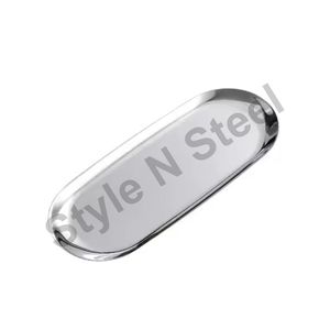 Bandeja para servir café Premium precio al por mayor de acero inoxidable bandeja dorada bandeja decorativa - Product Image 1