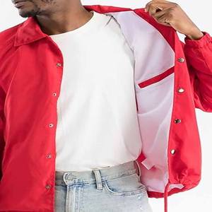 Chaqueta impermeable y ligera para hombre a precio al por mayor, chaqueta para la lluvia OEM, chaqueta para la lluvia personalizada fabricada por Dress Sports - Product Image 6