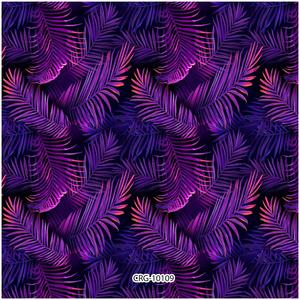 Tela de algodón polivinílico satinado con estampado digital vibrante para ropa de moda - Product Image 3