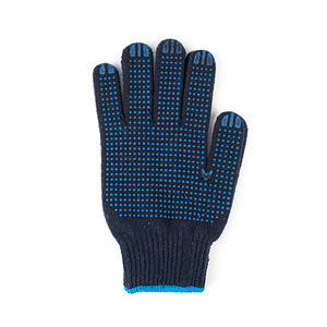 Usine de vêtements de sécurité tricotés en coton blanc unisexe-Gants de protection du travail direct pour les travaux de construction - Product Image 3