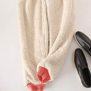 Pantalon de jogging évasé en molleton de qualité supérieure, avec logo personnalisé, patchwork, décontracté, unisexe, respirant, séchage rapide, nouveau modèle, le meilleur - Product Image 5