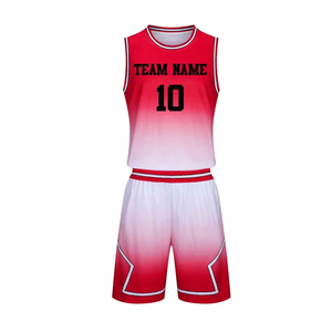 Ensemble d'uniformes de basket-ball 100% polyester, équipement d'origine, tendance, respirant, pour hommes - Product Image 2