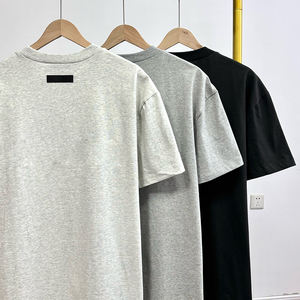 Nouvelle collection été 2026 : T-shirt et short de bain personnalisés pour homme, 100 % coton, style streetwear, haute qualité, service OEM - Product Image 3