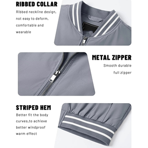 Veste Letterman Varsity de haute qualité pour hommes corps en laine manches en cuir véritable vêtements d'hiver veste pour hommes intelligente et élégante - Product Image 3