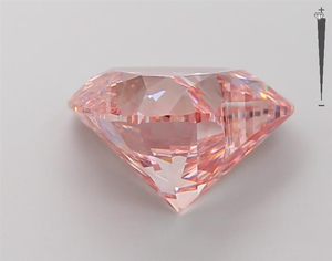 IGI Certified 6.10ct VS Lab Grown Pink Heart Cut Diamonds Excelentes piedras sueltas pulidas garantizadas - Product Image 3