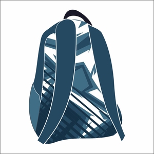 Custom USB Charging Backpack for Commuting Fashionable Business School Student Bookbags Waterproof Canvas Lining for Basketball - Product Image 2