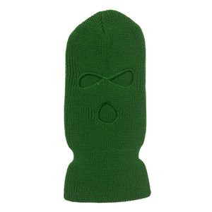 Bonnet de masque de ski de moto à 3 trous en tricot avec broderie de logo personnalisé pour la pêche, le cyclisme, les autres sports de plein air - Product Image 2