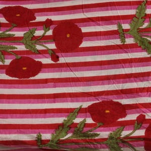 Nouvelle arrivée main bloc impression course coton tissu pour coudre des écharpes décoratives - Product Image 3