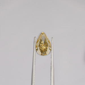 Diamants jaunes de taille poire fantaisie de 3,0 carats, VS1-VS2, cultivés en laboratoire, certifiés par IGI, certifiés, en vrac - Product Image 3