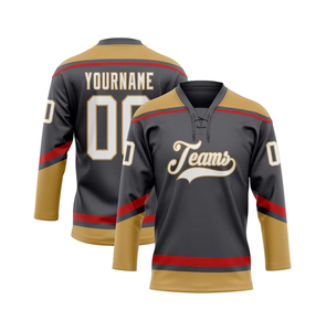 Venta caliente Sublimación personalizada 2025 Mejores últimos Jerseys de hockey sobre hielo baratos Venta superior Jerseys de hockey sobre hielo - Product Image 3