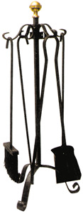 Attrezzature per Caminetti Mod. Arezzo H. Cm. 52 - Product Image 1