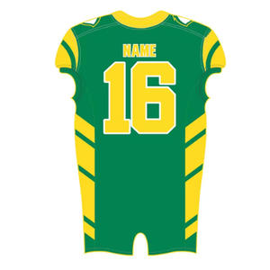 Haute qualité personnalisé Football américain uniforme ensemble garçons surdimensionné jeunesse collège formation maillot court respirant grande taille - Product Image 2