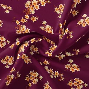 Tissu élégant à imprimé Georgette pour confectionner des robes élégantes, des chemisiers et une tenue parfaite pour les occasions spéciales - Product Image 1