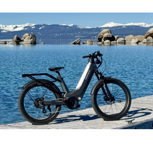 จักรยานไฟฟ้ารุ่นขายดีประจำปี 2025-2026 Velotriic Discover 2 แบบ Step-Through สำหรับการเดินทางไกล มอเตอร์ 1100W ติดตั้งกลางล้อหลัง ระยะทาง 120 กม. - Product Image 3