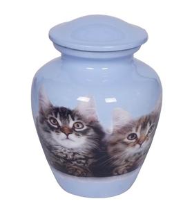 Urna de cremación para mascotas de nuevo diseño Imagen de gato Acabado de imagen Urna para mascotas - Product Image 3