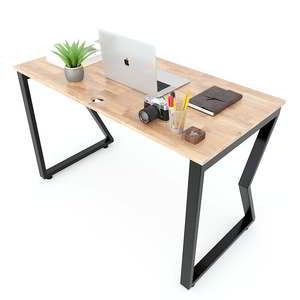 Escritorio de Oficina Plegable Moderno y Minimalista de 120x60 con Patas de Hierro para Oficina en Casa y Dormitorio - HBMC002 - Product Image 1