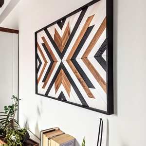 Tenture murale en bois de bonne qualité, pièce décorative élégante pour les intérieurs de maison et de bureau - Product Image 4