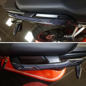 Adesivi Protettivi 3D per Maniglie Passeggero Compatibili con Honda CB500X 2022-2023, Accessori per Moto - Product Image 1