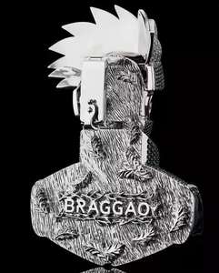 Pendentif Joker Cartoon 3A de Qualité Supérieure en Argent 925 Rhodié Plaqué Or 14K avec Moissanite, Style Hip-Hop Iced, Cadeau Personnalisé - Product Image 5