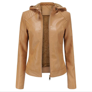 Premium Women's <b>Sheep</b> <b>Skin</b> <b>Jacket</b> Customized New Design Cotton Filling Printed Fabric Hand Knitted Comfortable Plain Dyed - Product Image 2