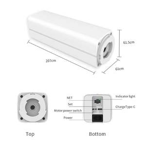 Fabrication Tuya Zigbee (Google Alexa, <span class=keywords><strong>Echo</strong></span>, Alice) Rail <span class=keywords><strong>de</strong></span> rideaux motorisé intelligent <span class=keywords><strong>de</strong></span> 6m à 7.1m - Product Image 5