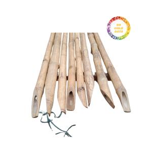 Postes de bambú natural ecológicos de primera calidad al mejor precio, apoyo sostenible para la construcción y la jardinería - Product Image 6