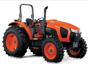 Tracteur agricole Kubota avec tondeuse et chargeur frontal - Product Image 2