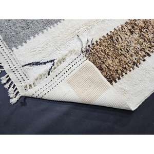 Tapis marocains faits main en laine, authentiques tapis berbères, laine naturelle, artisanat artisanal, taille et couleurs personnalisables, haute qualité - Product Image 1