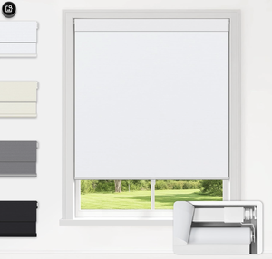 Thông minh Wifi kiểm soát cửa sổ rèm cuốn cơ giới Rèm Polyester ngày và đêm trong nhà cửa sổ nhà đôi Shades - Product Image 1