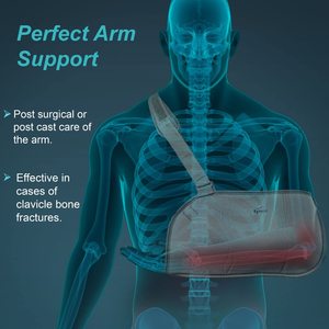 Calidad asegurada bolsa brazo Sling holgado sólido color gris y multicolor fracturado brazo soporte bolsa para la venta - Product Image 2