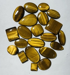 Cuentas sueltas de ojo de tigre Natural de alta calidad, grado AAA, forma de mezcla personalizada, fabricación de joyas DIY, altamente pulidas para terceros - Product Image 3