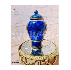 โกศสำหรับผู้ใหญ่ของชำร่วยทำจากทองเหลืองสีบรอนซ์และสีดำพร้อมถุงกำมะหยี่ฟรี - Product Image 3