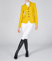 Chaqueta de Equitación para Mujer, Personalizable en Colores y Materiales, Larga, Ligera, para Todo Clima, de Algodón de Alta Calidad, para Doma Clásica