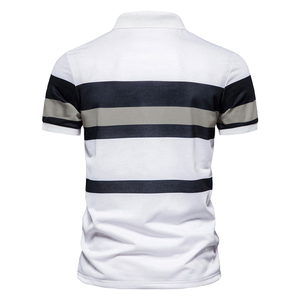 Camisa de Manga Corta para Hombre, Tejida con Patrón Sólido, Ligera, Transpirable, Estampada, Estilo Deportivo, Casual y Urbano, Venta al Por Mayor - Product Image 2