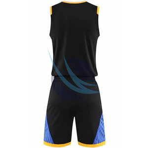 Uniformes de basket-ball réversibles personnalisés Short de basket-ball athlétique en maille pour hommes Uniformes de basket-ball réversibles en maille de sublimation pour jeunes - Product Image 5