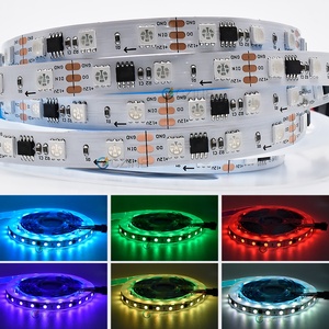 Dải Đèn <span class=keywords><strong>Led</strong></span> Ws2811 Địa Chỉ 5V 12V 24V 120 Dải Đèn <span class=keywords><strong>Led</strong></span> Rgb Smd <span class=keywords><strong>5050</strong></span> Linh Hoạt - Product Image 6