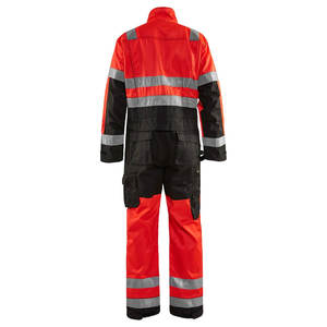 OEM Working Safety <b>Suits</b> Security Durable Workwear Protective Hi Vis Working Reflective Coverall for Men and Different color - Product Image 3