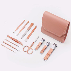 Vente chaude Kits de beauté professionnels de haute qualité Accessoires de manucure portables Kit de manucure en acier inoxydable en vente - Product Image 2