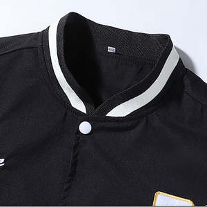 Dernière conception de vestes universitaires amples à la mode Chenille Patches Letterman College Bomber Baseball vestes pour hommes - Product Image 3