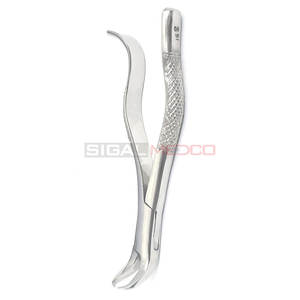 Forceps d'extraction de dents dentaires en acier inoxydable #16S Instrument d'extraction de chirurgie buccale de qualité supérieure dentistes professionnels - Product Image 4