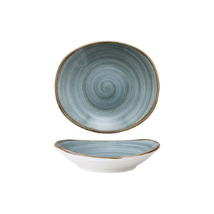 Assiette creuse Corona Artisan Azzurro 20,4 x 19 cm – Fournitures hôtelières et traiteur, vaisselle en gros - Product Image 1