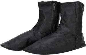 Khufu Kuffain en cuir de chèvre pour hommes, mât islamique, fermeture éclair, souple, Halal, chaussettes, pantoufles, prix de gros avec Logo personnalisé - Product Image 4