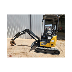 Miniexcavadora John Deer 17G, equipo duradero y resistente diseñado para paisajismo, obras viales y uso agrícola - Product Image 3
