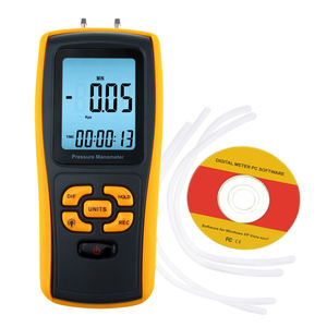 Compteur de test de manomètre de haute qualité avec 11 unités Interface USB Fonction d'enregistrement LCD Manomètre différentiel numérique - Product Image 1