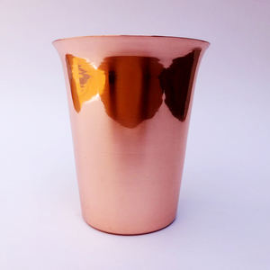 Artesanía india con precios bajos taza de cobre polaco con agua potable con acabado de alta calidad - Product Image 4