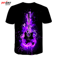 T-shirt d'été imprimé 3D pour hommes, hauts à la mode Hip-Hop Rock And Roll T-shirt 2023 Top Design chemises de haute qualité pour hommes