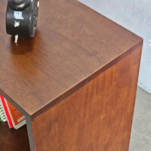Étagère décorative mobile portable à 6 compartiments KS68211, 100x30x65cm, style minimaliste, en bois de caoutchouc - Product Image 4